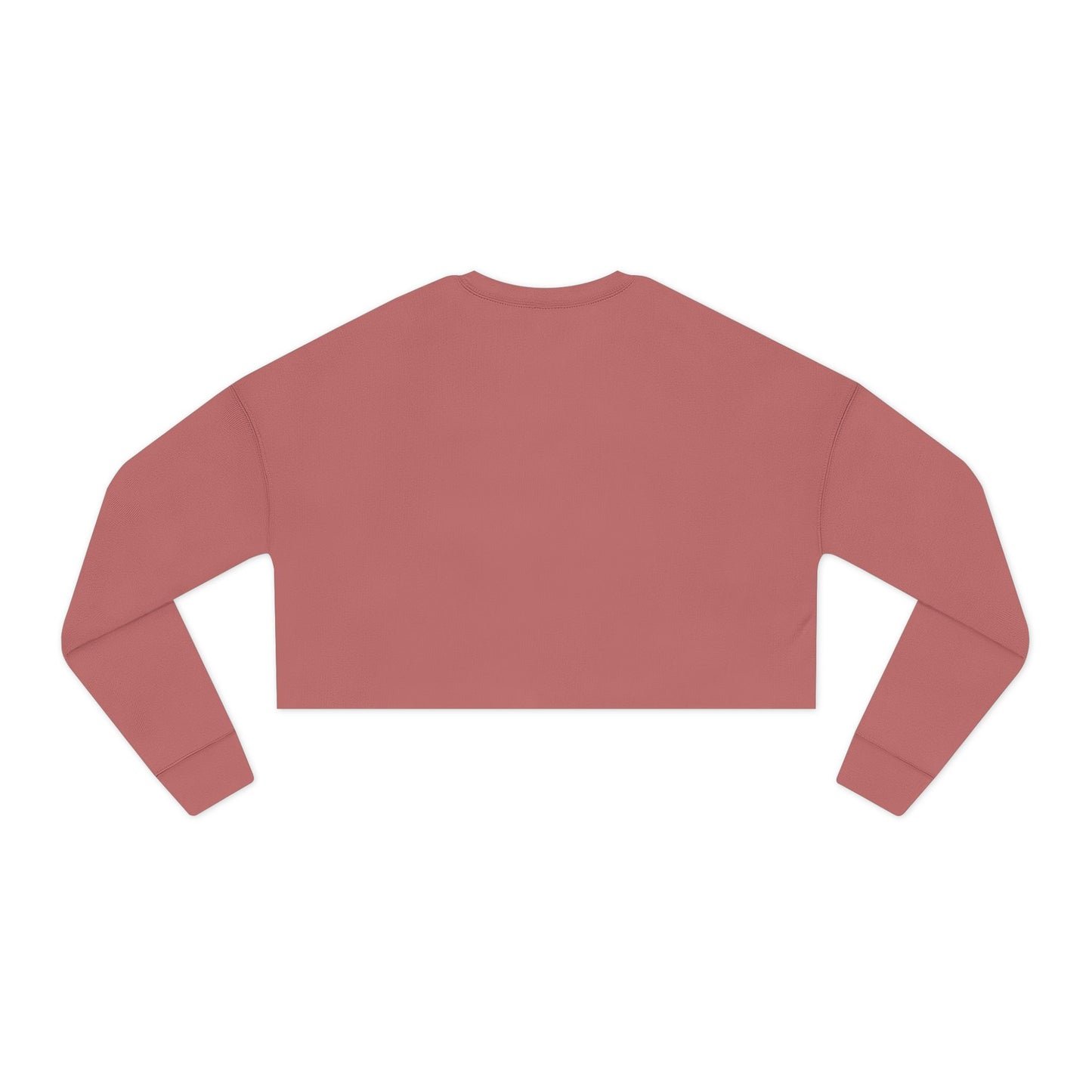 Red Mushroom Crop Top Sweatshirt