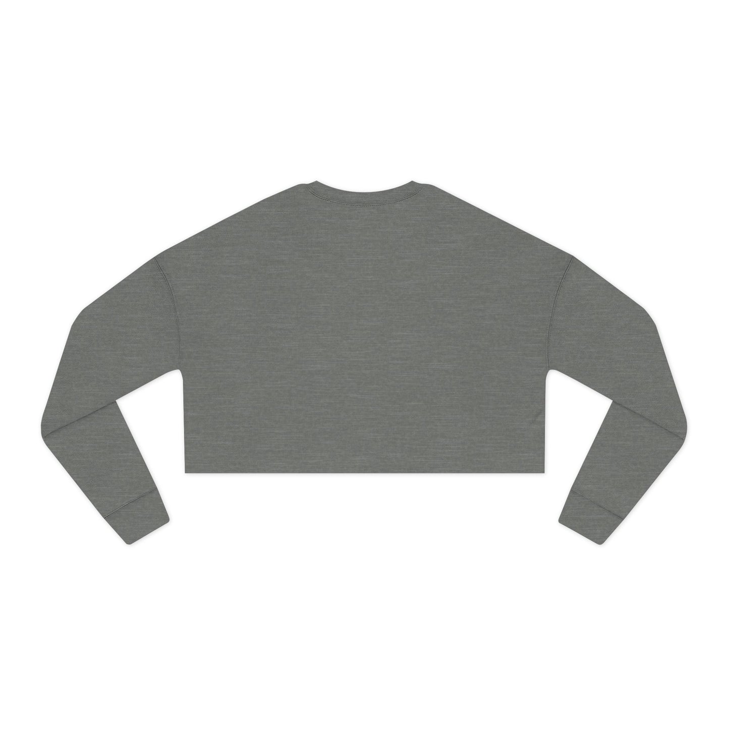Red Mushroom Crop Top Sweatshirt