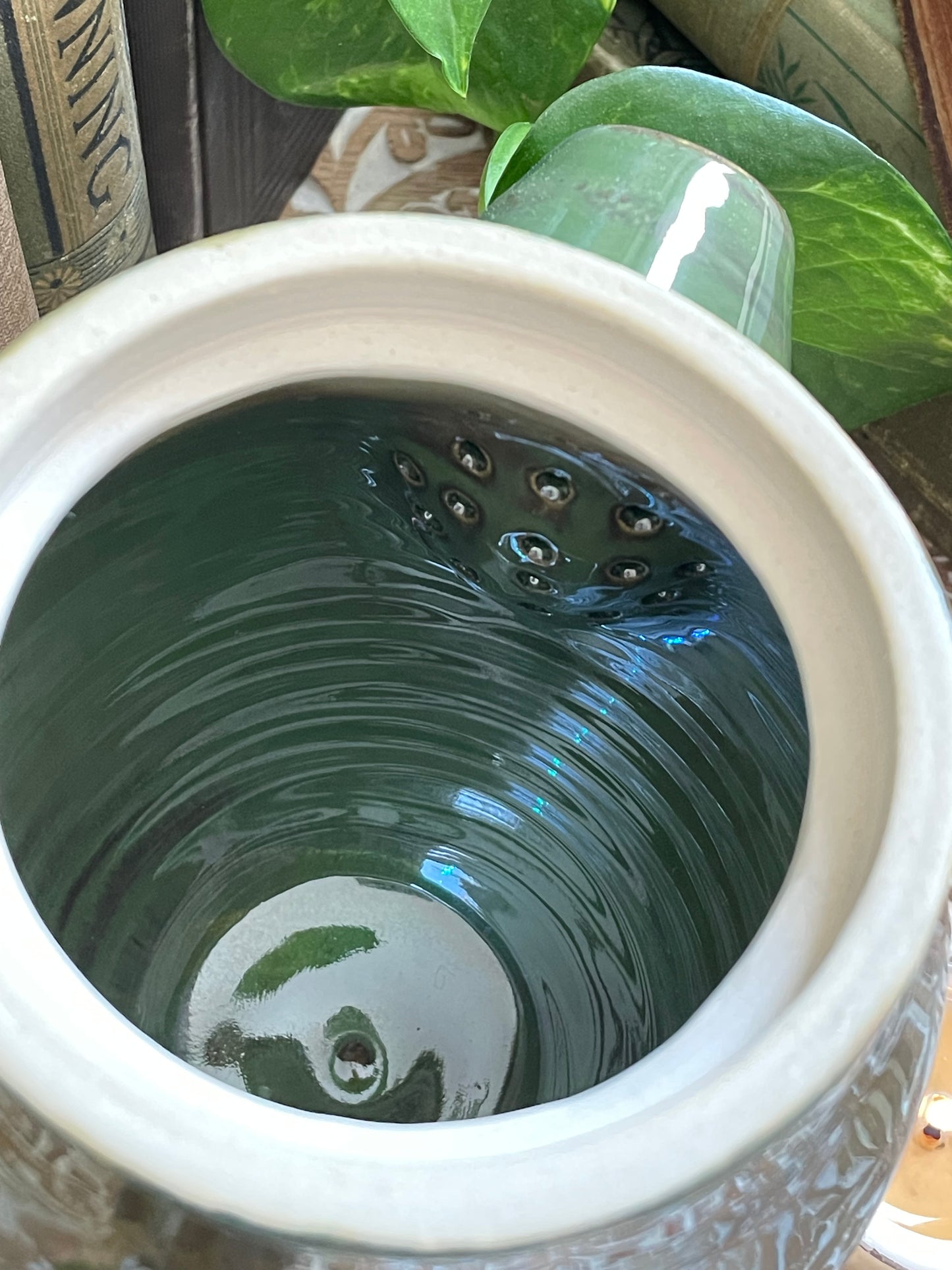 Enchanted Green Teapot