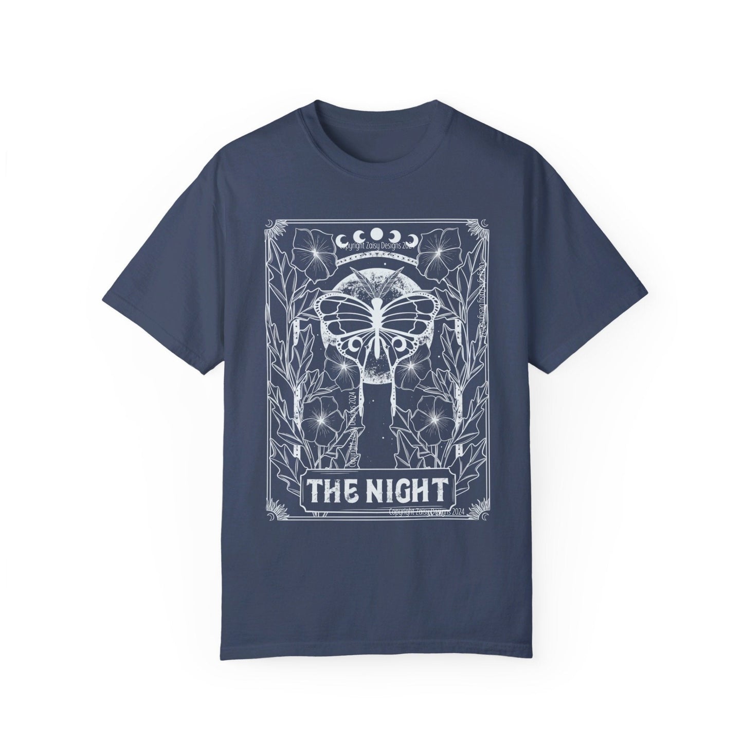 Night Tarot Tee Shirt (Comfort Colors brand)