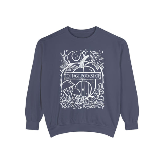 Cottage Bookshop Cozy Sweatshirt (Comfort Colors brand)
