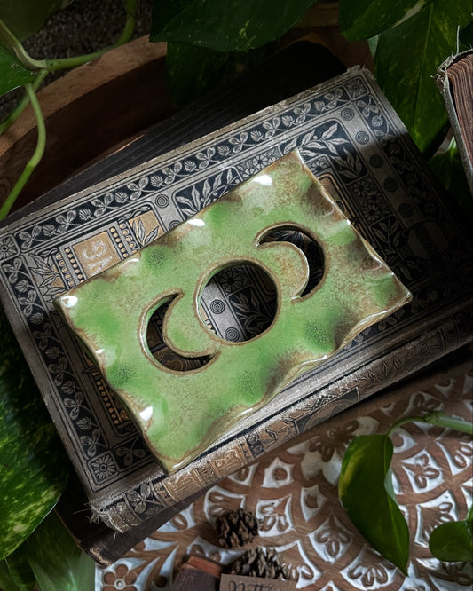 Green Moon Soap Dish
