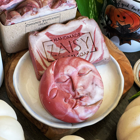 Cinnamon Peppermint Cream Soap