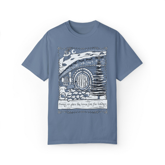 There's No Place Like Home for the Holidays T-Shirt (Comfort Colors brand)