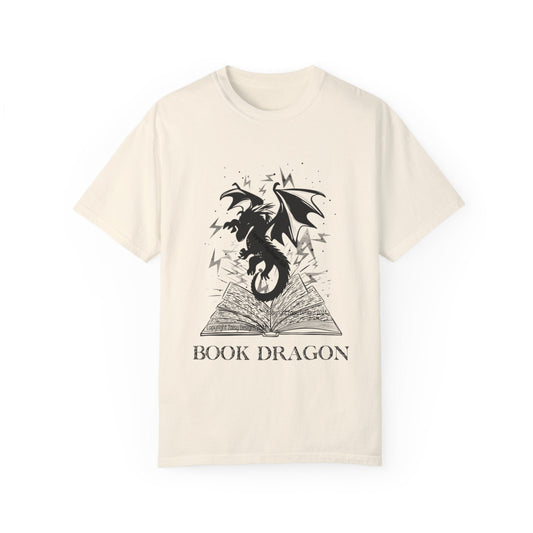 Book Dragon T-Shirt (Comfort Colors brand)