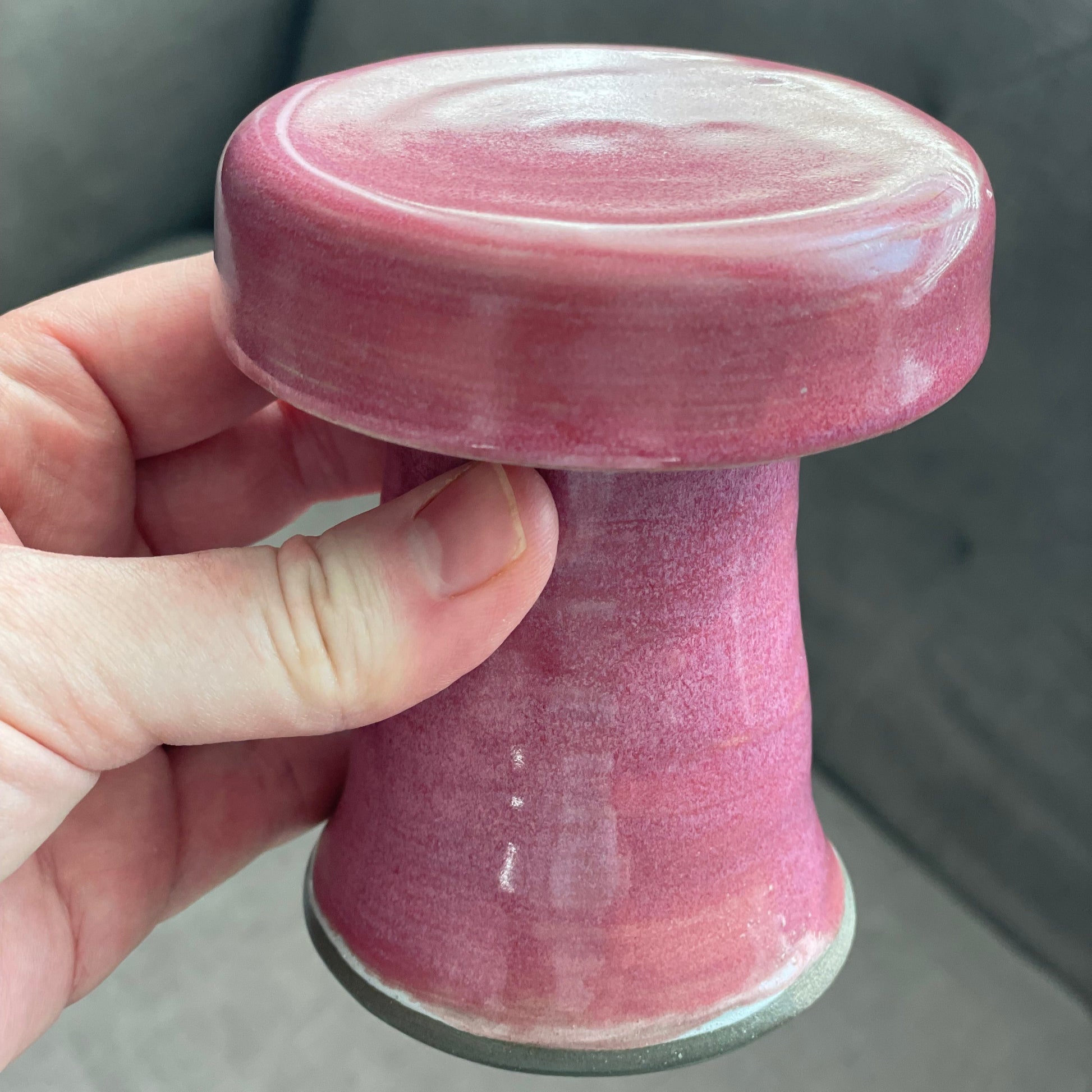 pink cupcake pedestal stand handmade home decor for parties