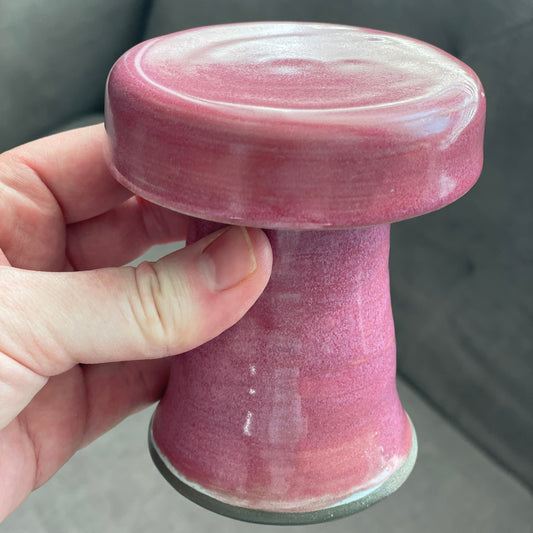 pink cupcake pedestal stand handmade home decor for parties