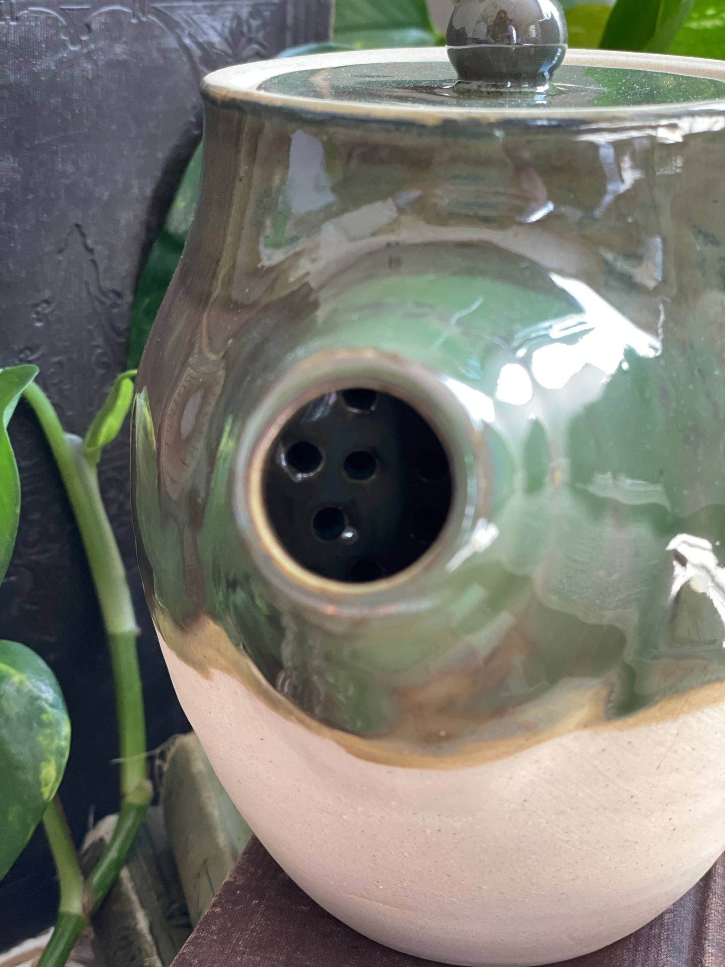 Enchanted Green Teapot