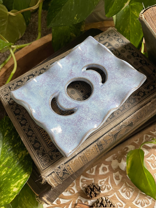 Lavender Mist Moon Soap Dish
