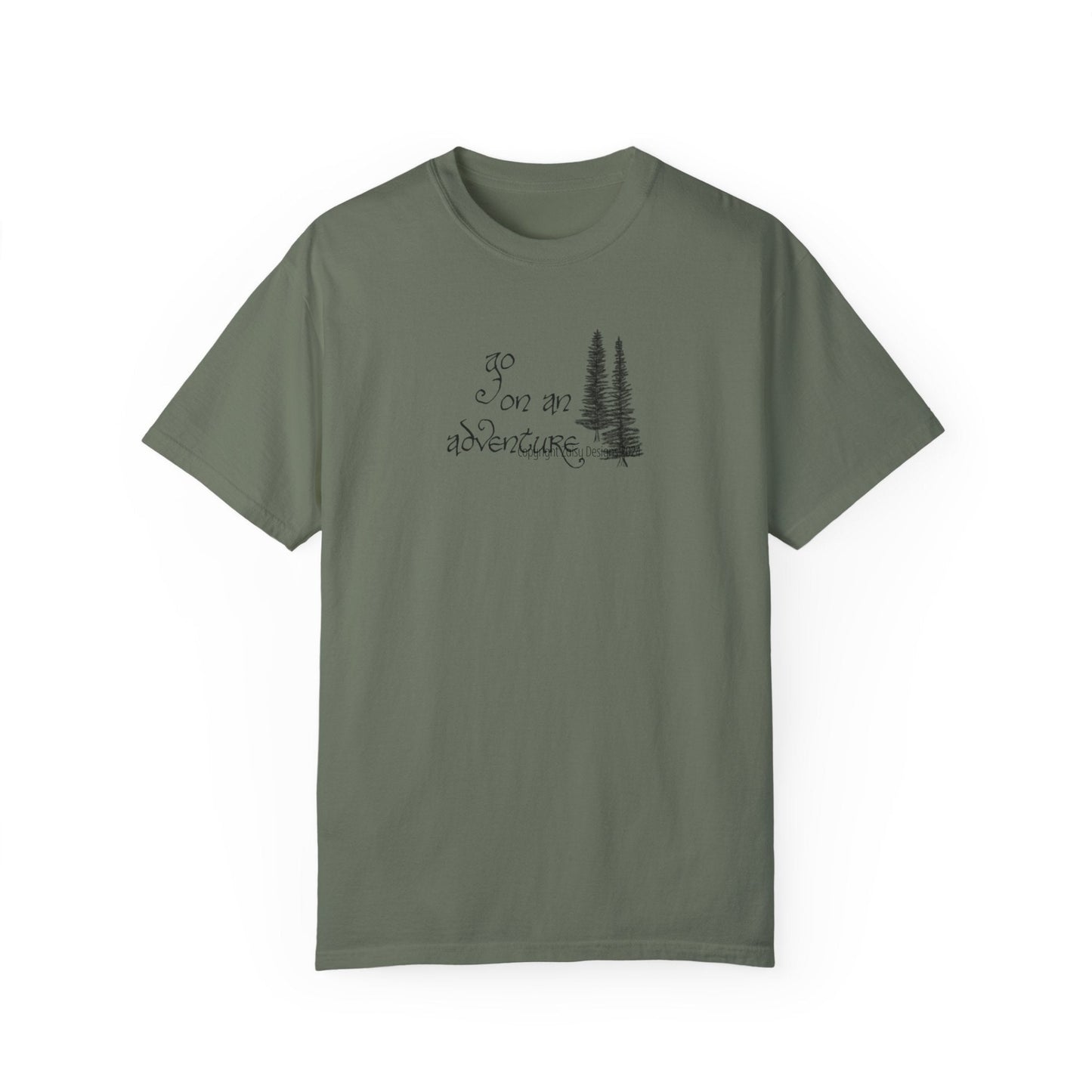 Go on an Adventure T-Shirt (Comfort Colors brand)