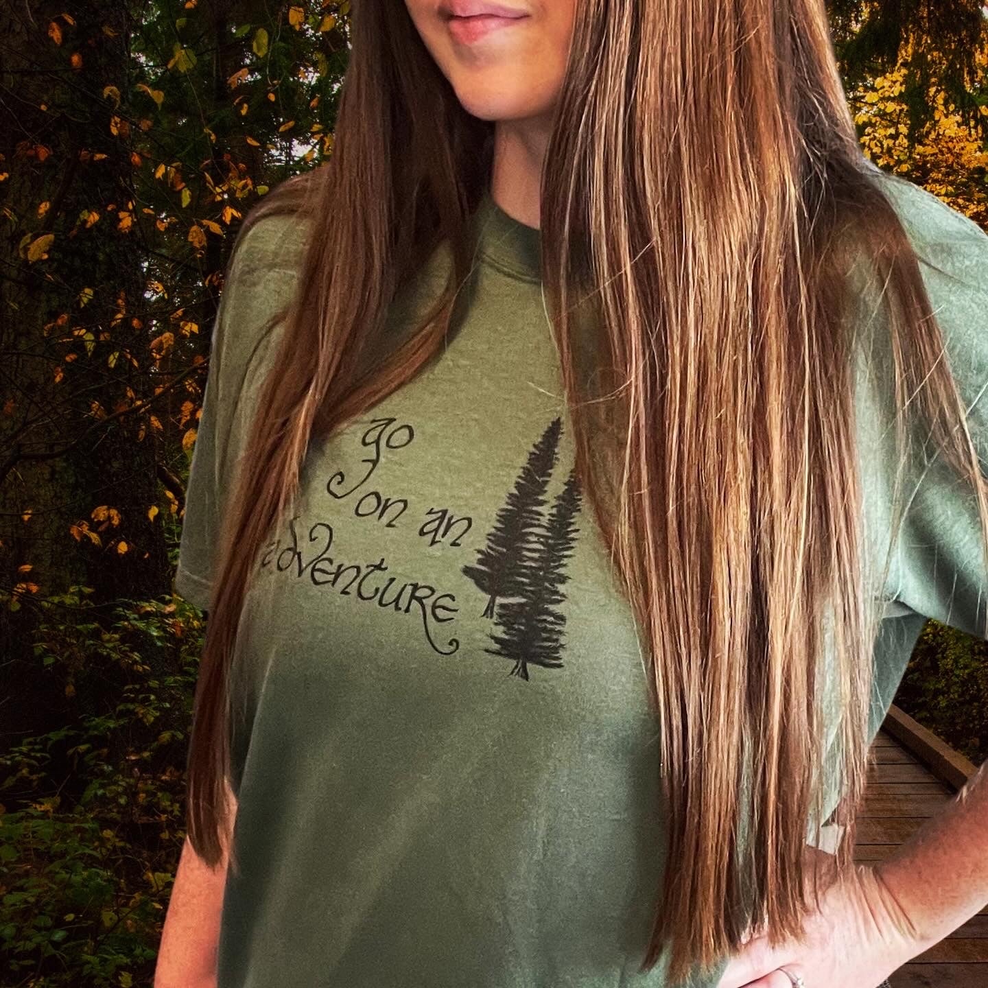 Go on an Adventure T-Shirt (Comfort Colors brand)